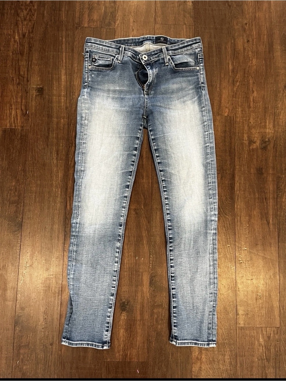 AG Adriano Goldschmied Jeans Women's 27 R Blue Alexxis High Rise